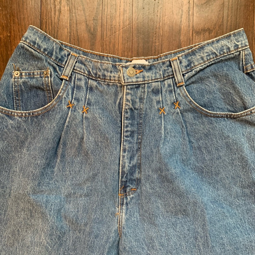 Classic Vintage Blue Denim Jeans
